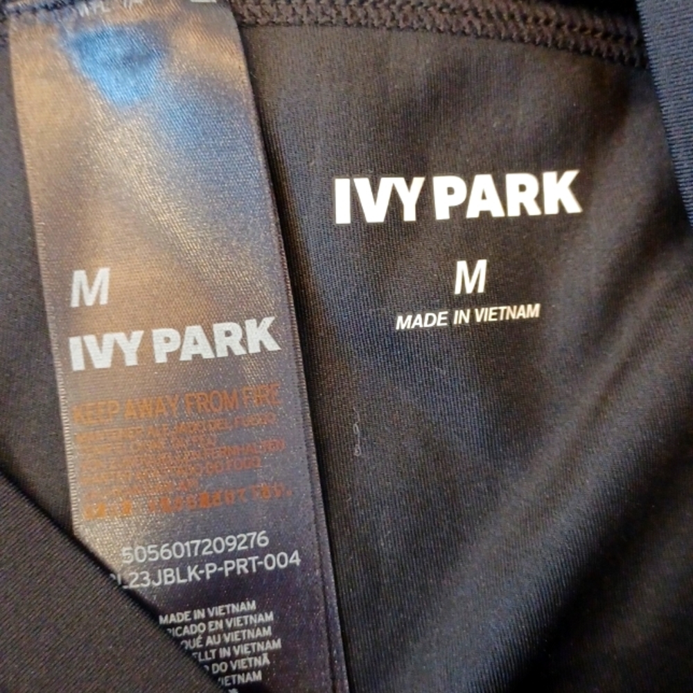 3 Pair Workout Tights, Under Armour sz Sm,  Ivy Park sz Med, Nike sz Med - Picture 5 of 8